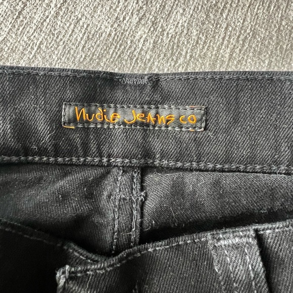 Nudie Mens Black Jeans- sz 33 - Picture 3 of 5